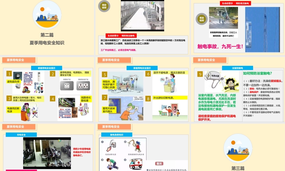 -2025夏季安全知识培训