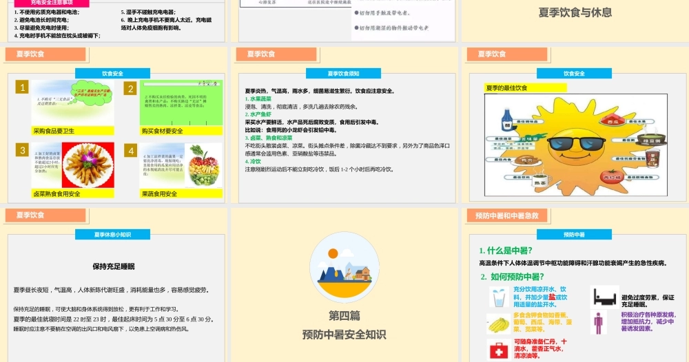 -2025夏季安全知识培训