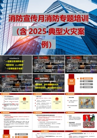 -2025消防宣传月安全培训课件（7）-全民消防，生命至上-安全用火用电