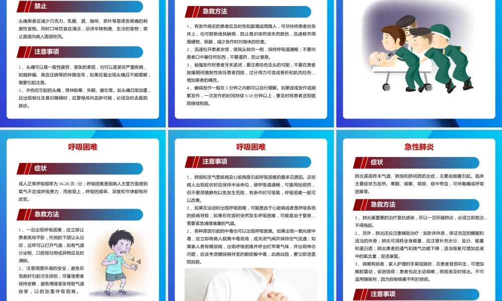 -2025员工必备急救手册