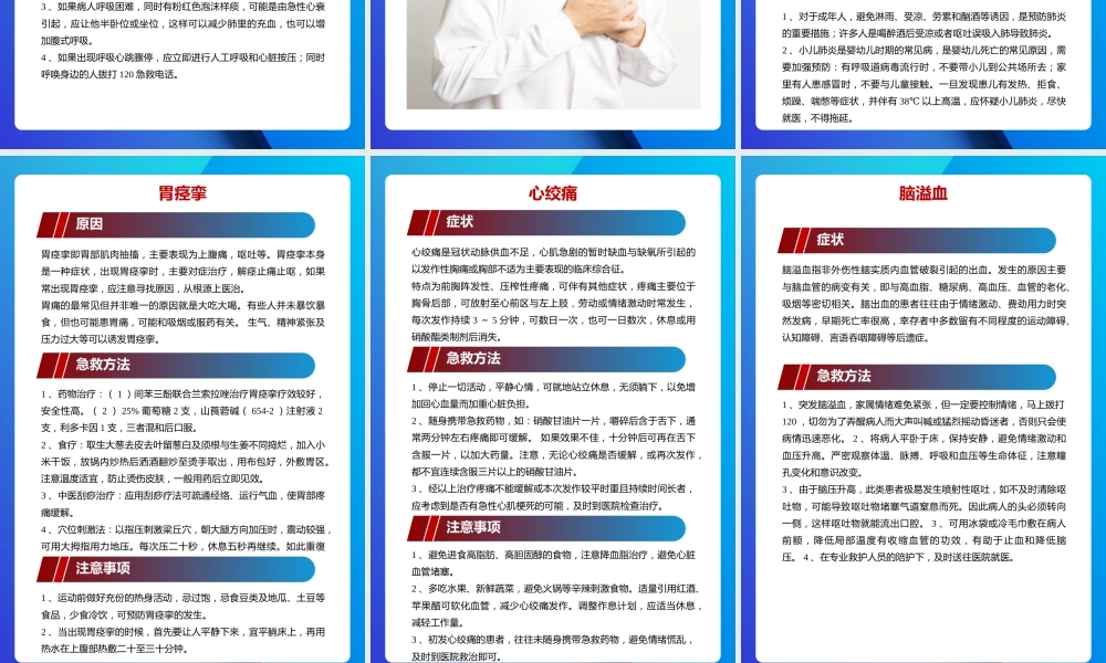 -2025员工必备急救手册