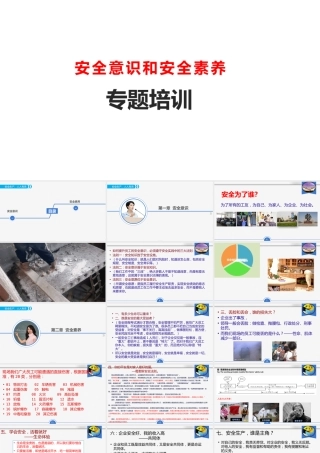 安全意识和素养专题培训
