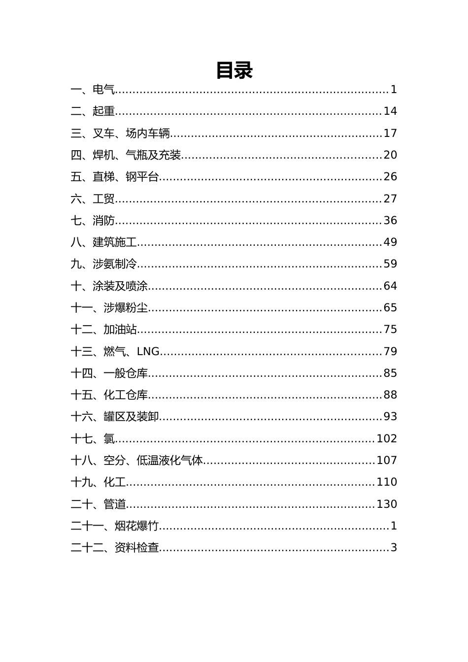 安全隐患规范依据查询手册（2025版）_第2页