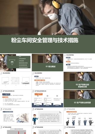 粉尘车间安全管理与技术措施-60页