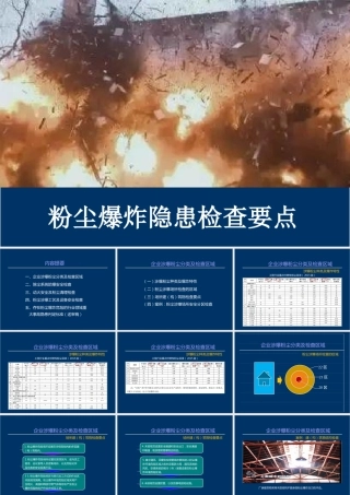 粉尘涉爆隐患检查要点