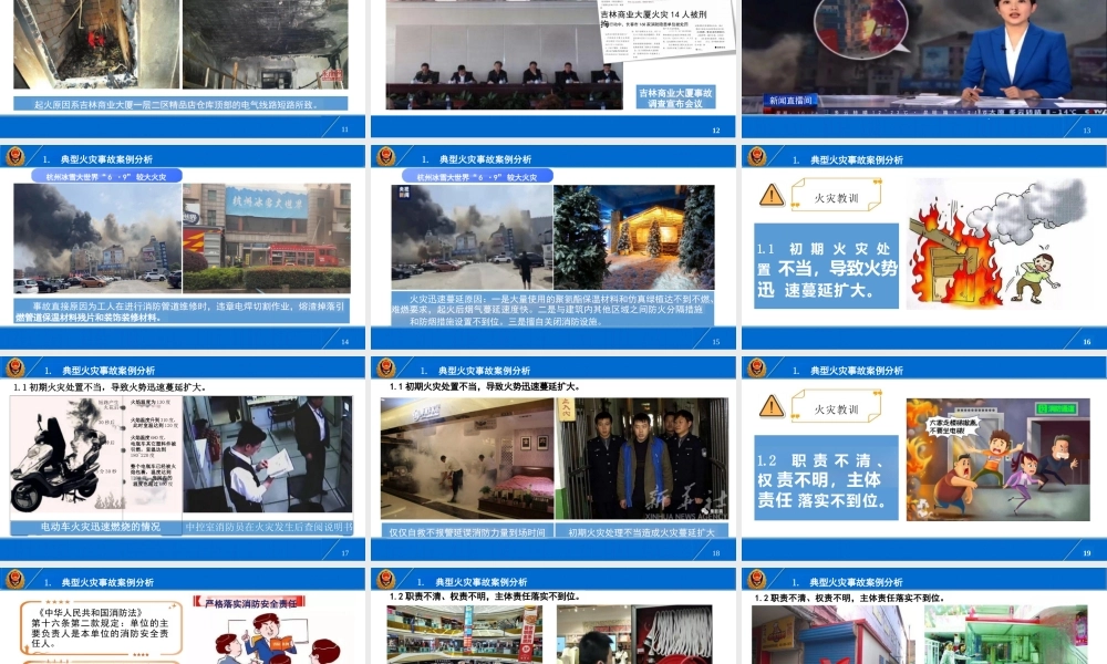 国家消防局系列消防安全培训课件-大型商业综合体暨商场、市场责任人、管理人消防培训课件