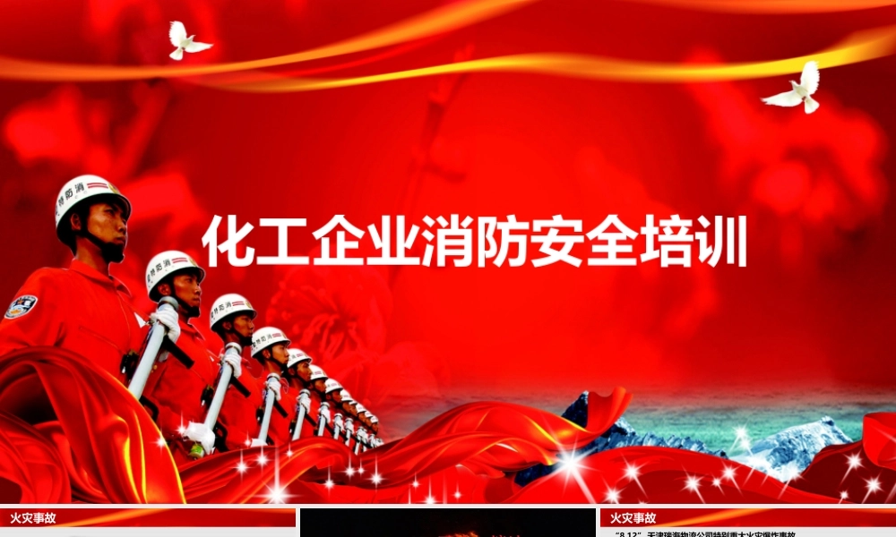 化工企业消防安全培训