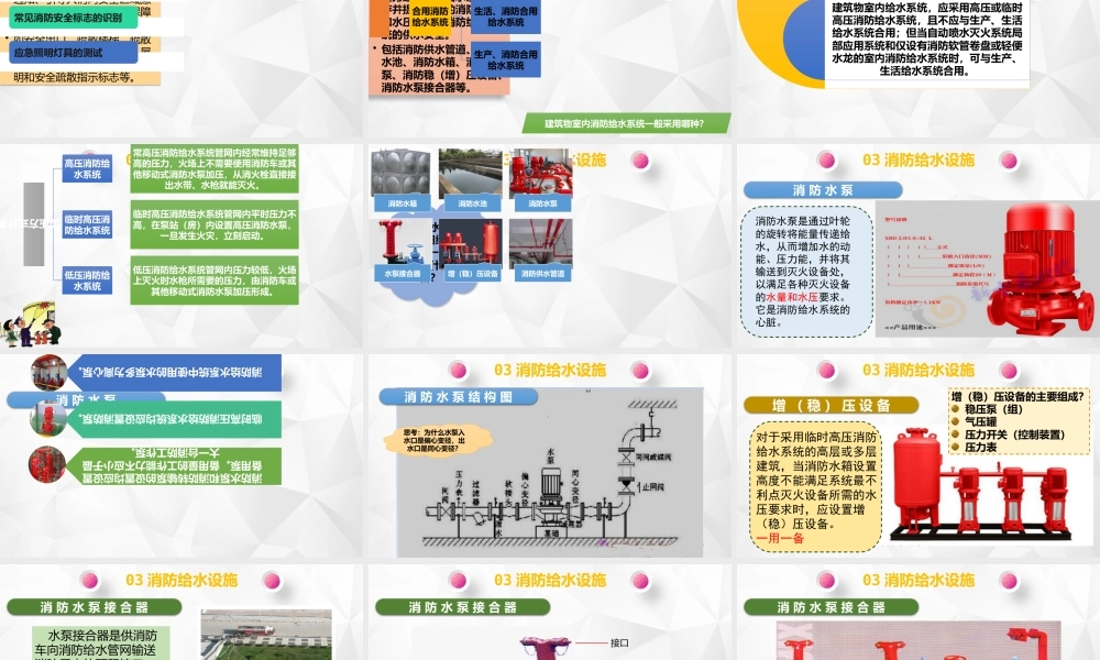 建筑消防设施介绍