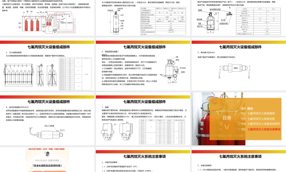 七氟丙烷灭火系统 (1)