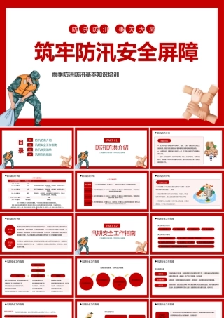 夏季防洪防汛专题培训课件