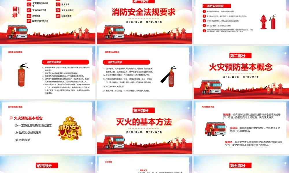 消防安全知识培训（2025通用版）
