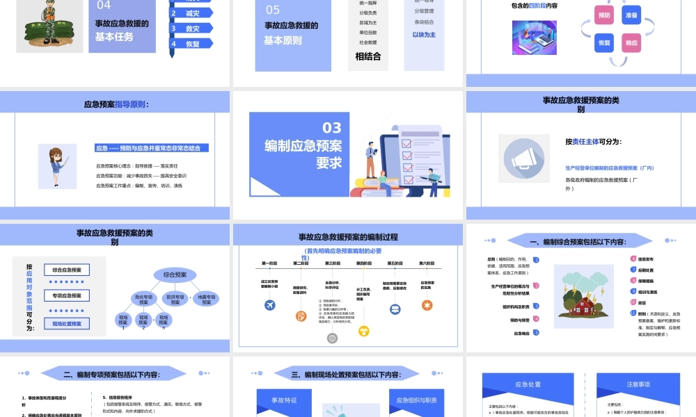 应急预案的编制与应急演练培训