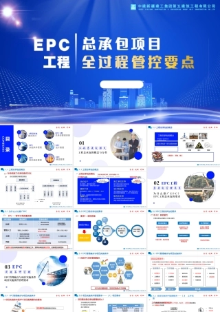EPC工程总承包项目全过程管控要点2023年ppt（69页）