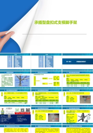 承插型盘扣式支模脚手架培训2024年ppt（73页）