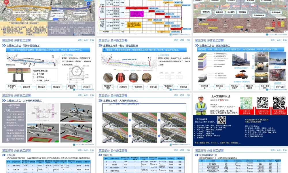 道路项目施工组织部署2022年（50页）