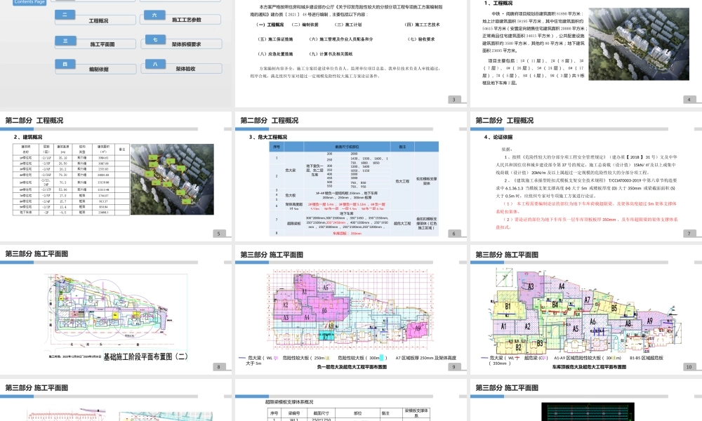 高支模支撑体系论证会2024ppt（46页）