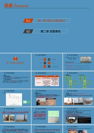 管桩施工及质量事故分析ppt（48页）