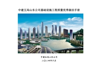 基础设施质量优秀做法2024年（65页）