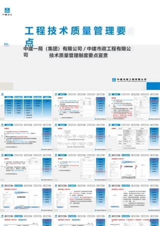 市政工程技术质量管理要点ppt（66页）