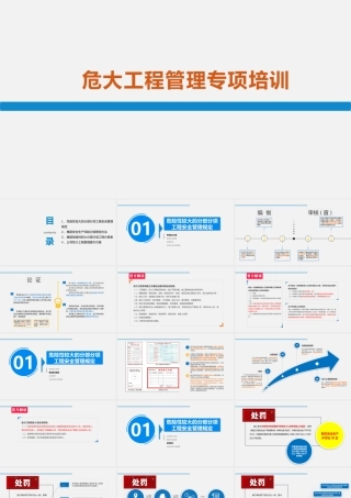 危大工程管理专项培训2025年ppt（34页）