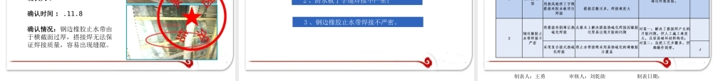 【QC】降低地铁隧道二衬结构渗水率ppt（46页）