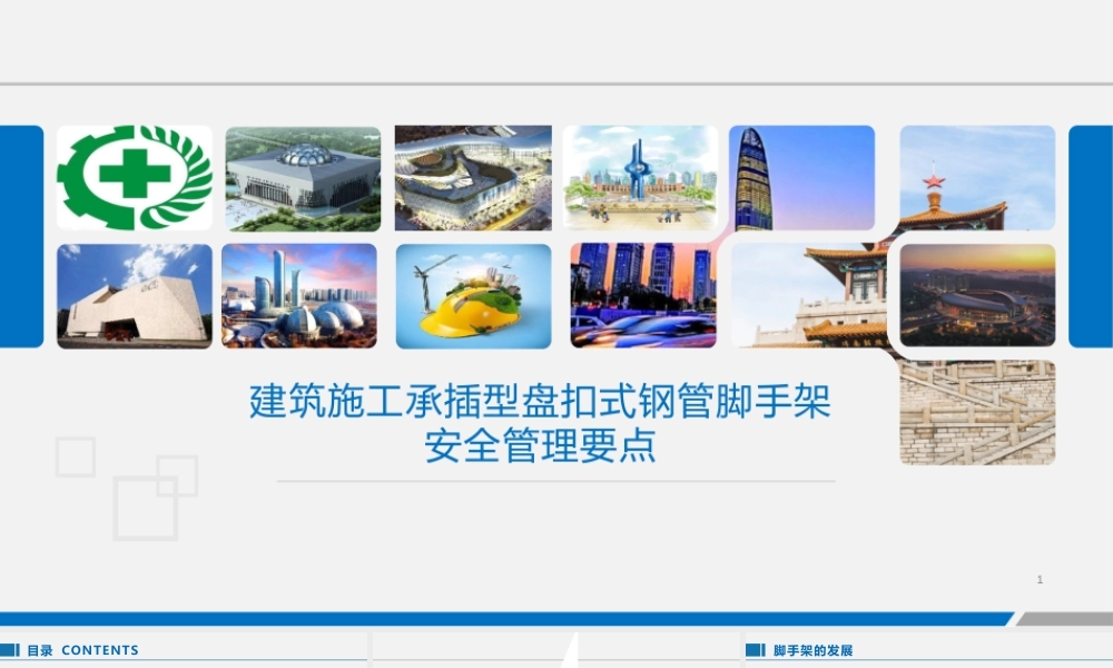 承插型盘扣式钢管脚手架安全管理要点2023，符合JGJT 231-2021（77页）