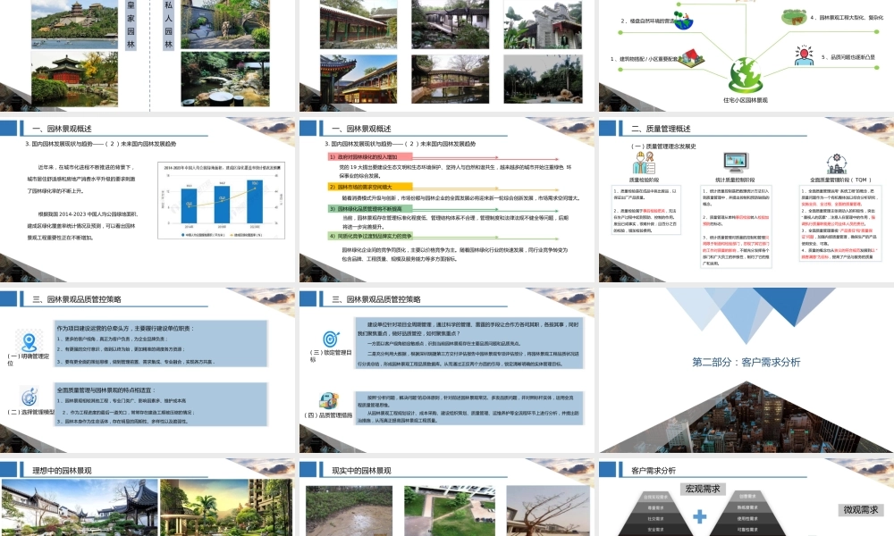 打造高品质园林景观2023ppt（156页）