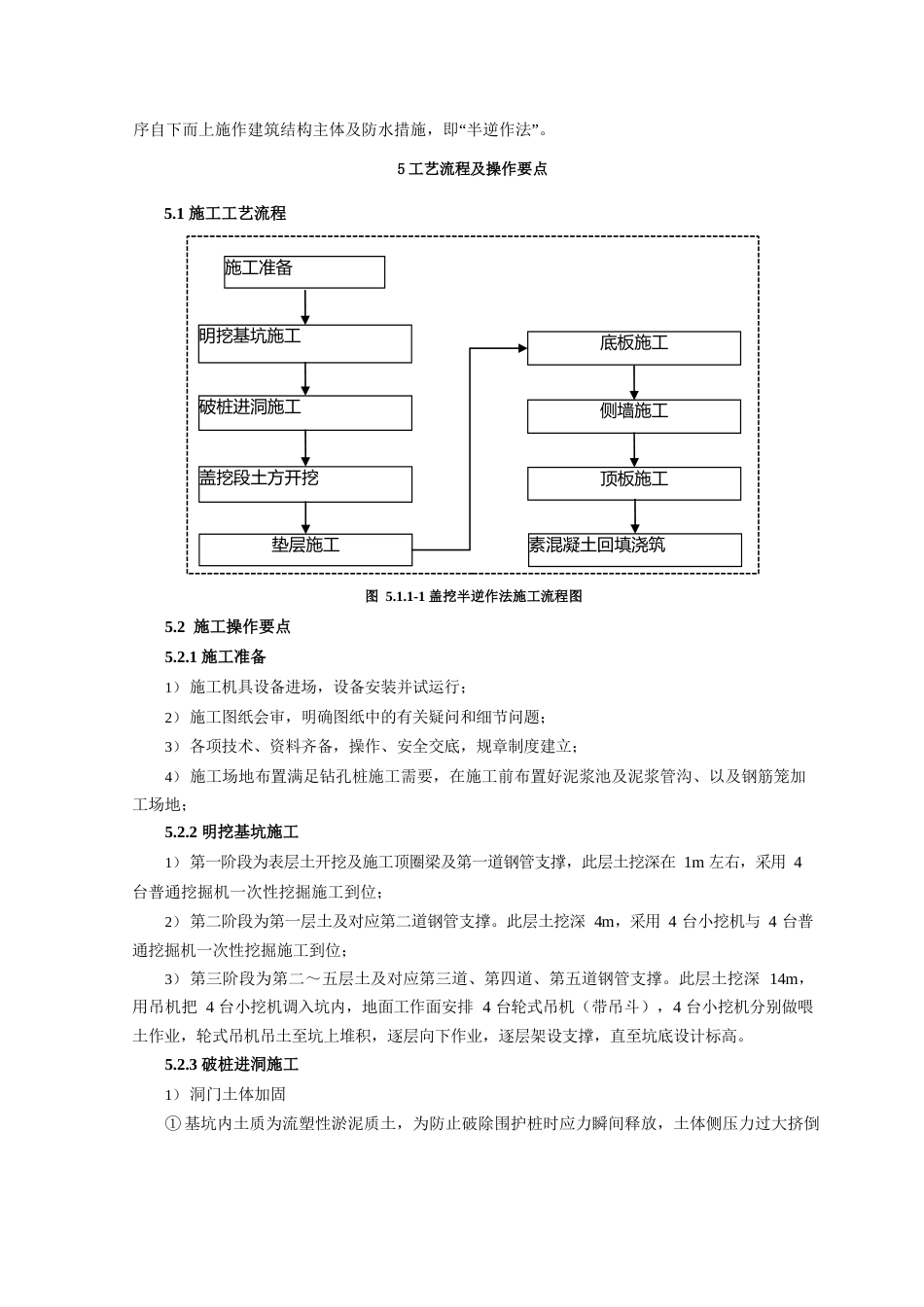地铁区间下穿公路破桩进洞快速盖挖施工工法word(13页)_第2页