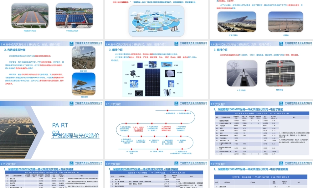 光伏能源专项技术交流2024年ppt(65页)