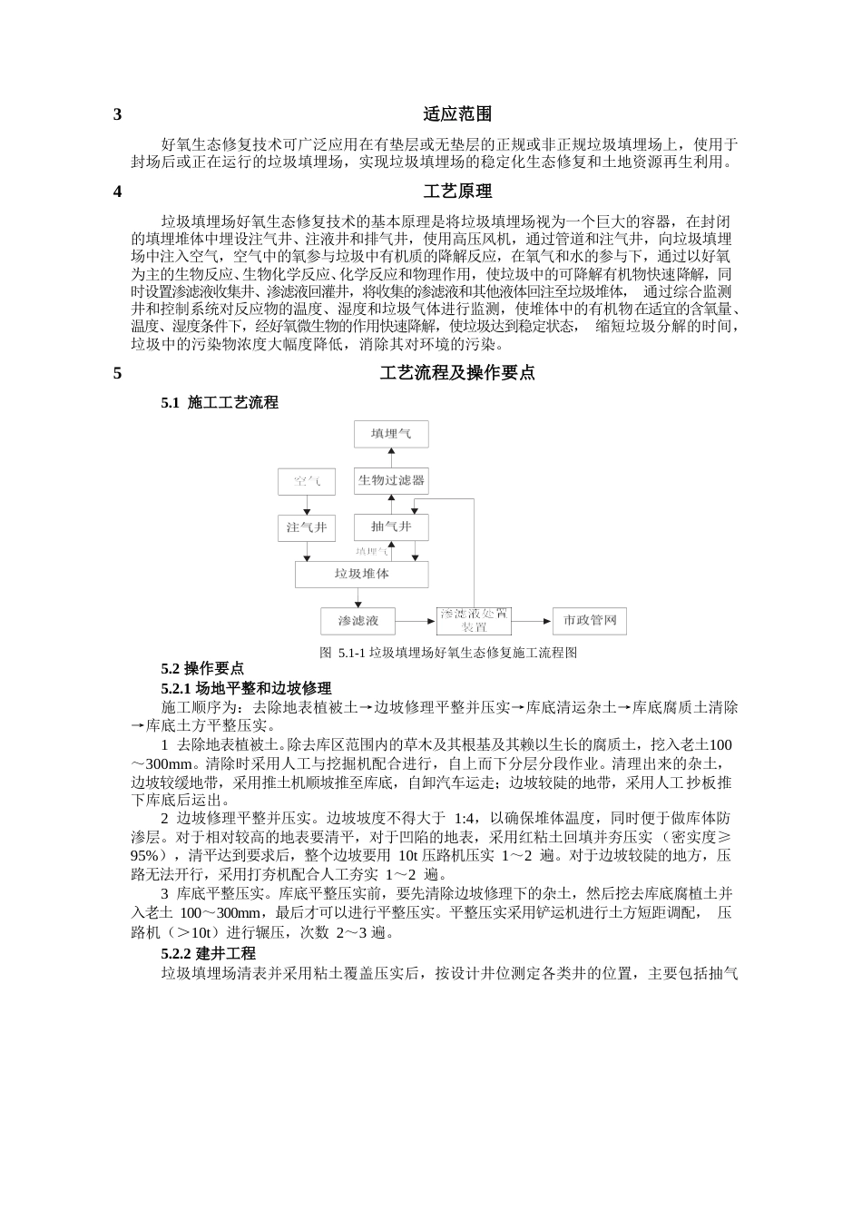 垃圾填埋场好氧生态修复施工工法word（8页）_第2页