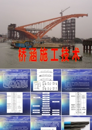 桥梁桥涵施工技术之十后张法预应力简支梁桥的施工工艺（53页）