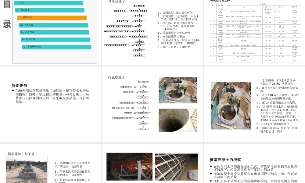 桥梁施工标准化管理与质量控制ppt（76页）