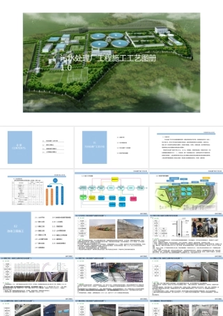 污水处理厂工程施工工艺图册ppt（45页）