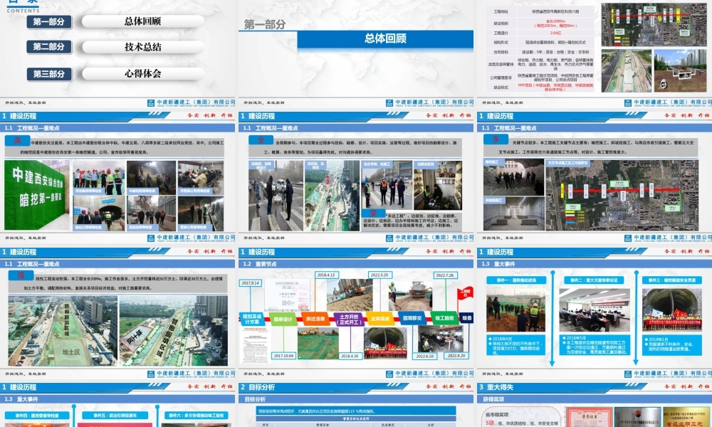 综合管廊项目完工项目技术总结2023年（51页）
