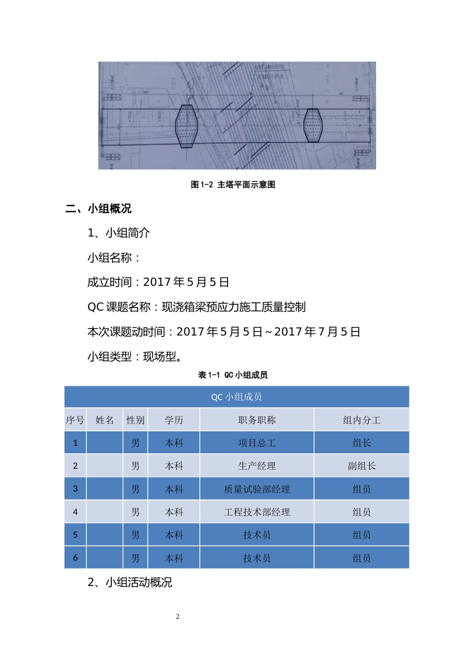 【QC】现浇箱梁预应力施工质量控制word（14页）_第2页