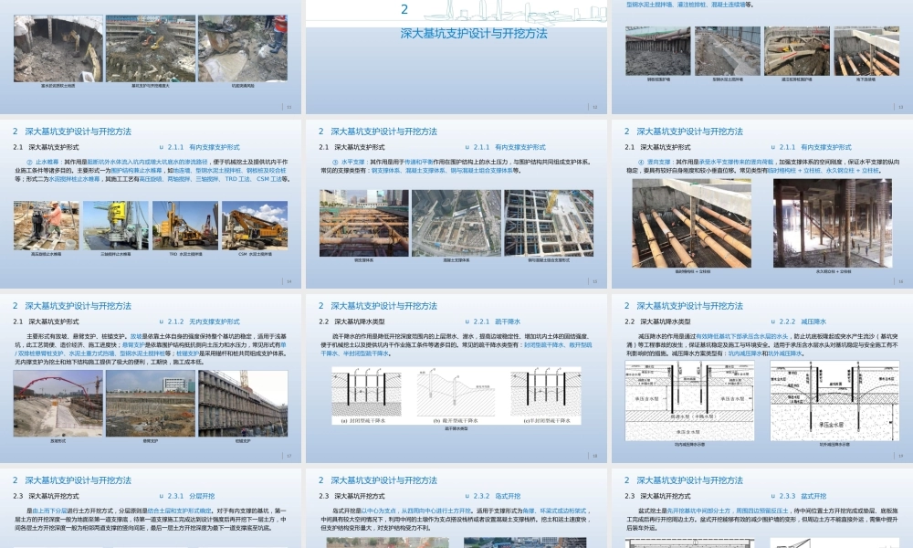 2022深大基坑设计施工关键技术ppt（150页） (1)