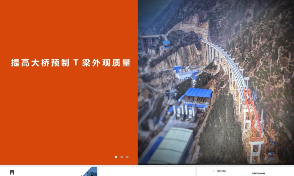QC提高大桥预制T梁外观质量ppt（61页）