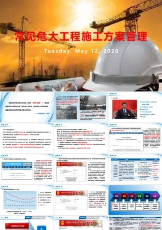 常见危大工程施工方案管理2022ppt（200页） (1)