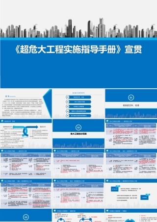 超危大工程实施指导手册宣贯PPT（73页）