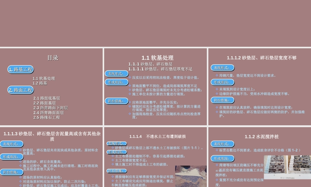 道路路基施工质量通病防治ppt（129页）