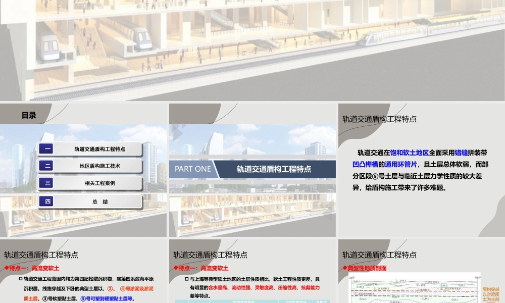 盾构施工技术及相关问题处置案例ppt(81页)