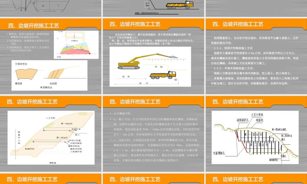 高速公路高边坡施工与安全专项施工方案ppt（48页）