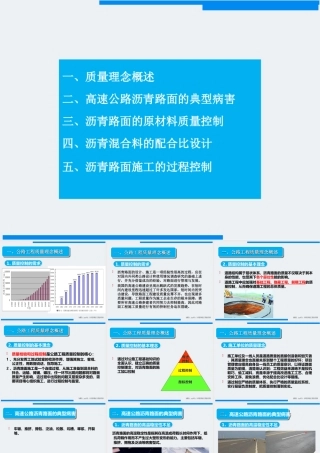 高速公路沥青路面施工质量控制ppt（87页）