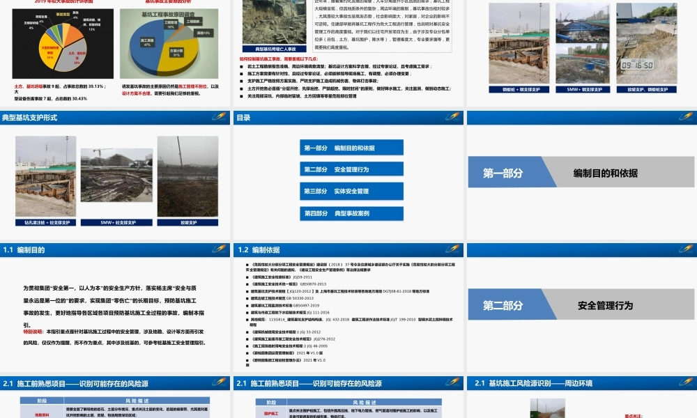 基坑施工安全管理工作指引ppt（57页）