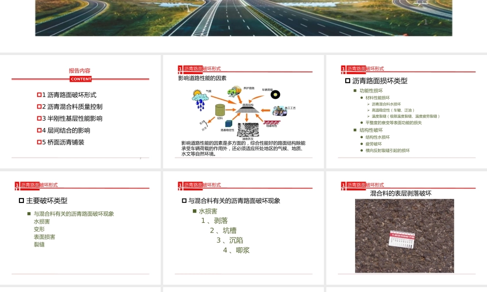沥青路面质量影响因素探讨（134页）