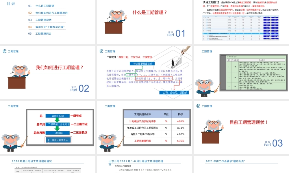 名企工期管理培训ppt2021（45页）