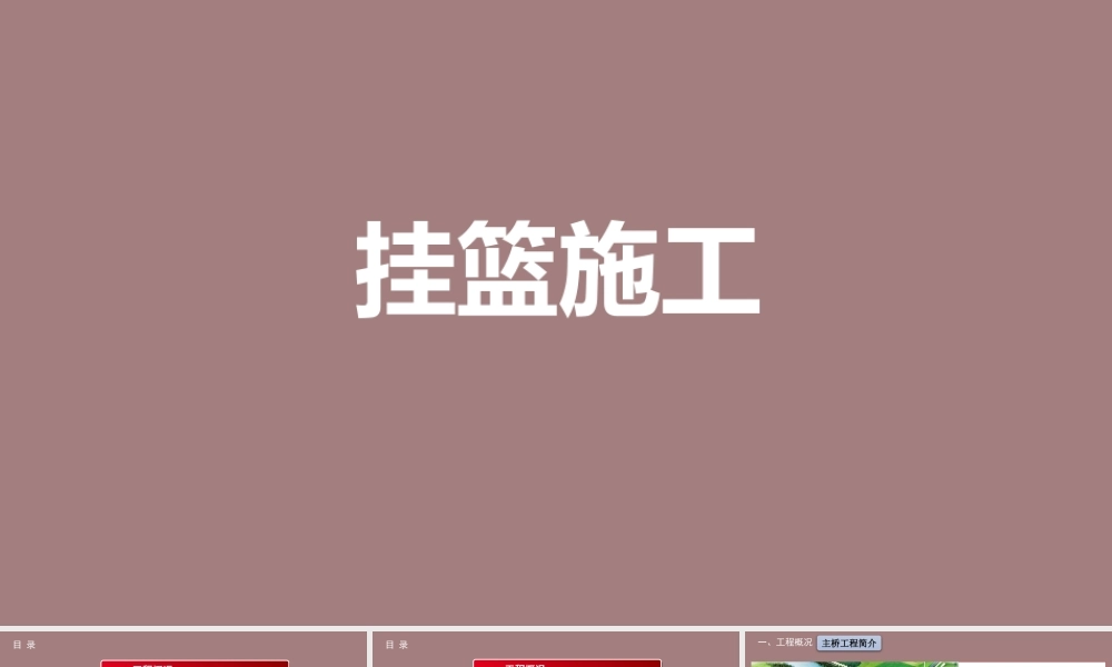 某大桥挂篮施工汇报2020ppt（86页）