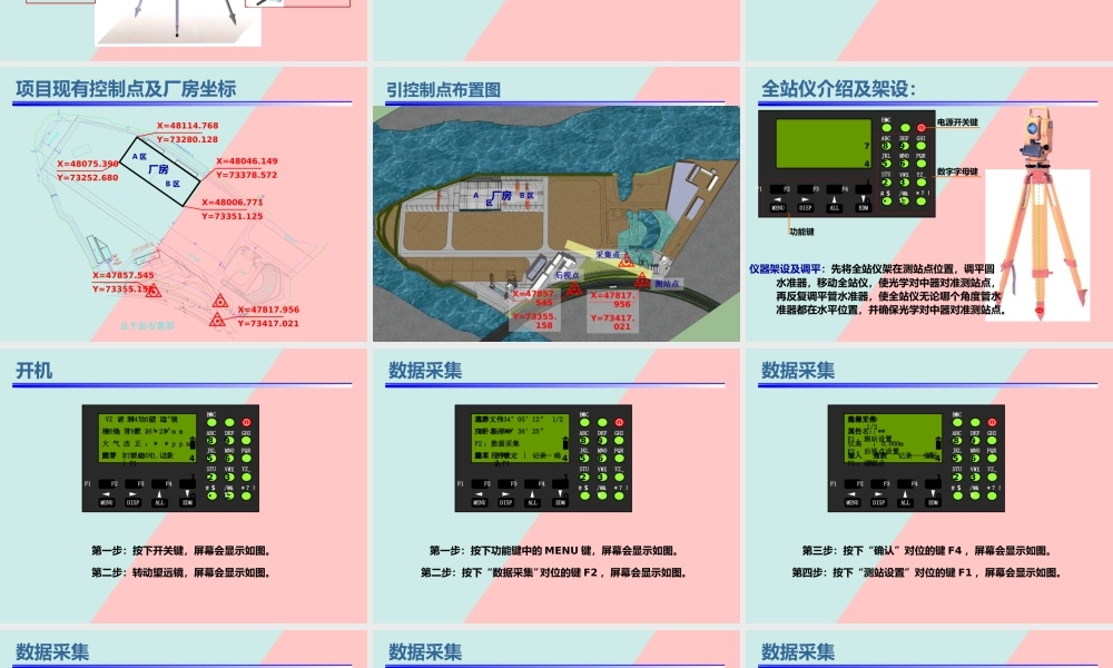 全站仪图文动图操作指引，直观简单易懂（39页）