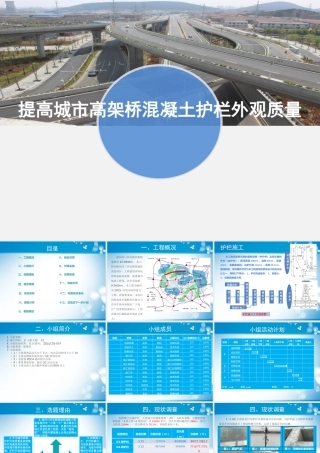 提高城市高架桥护栏外观质量ppt（40页）