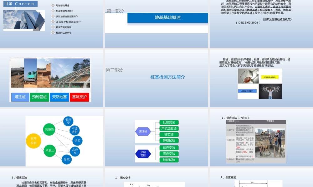 桩基检测基础知识培训ppt（55页）